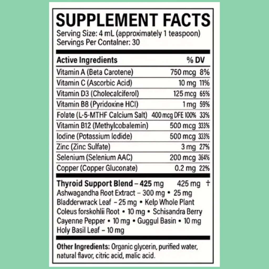 Actora Thyroid Support Drops